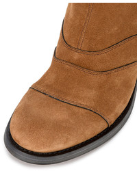 Табачные ботильоны от Chloé