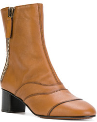 Табачные ботильоны от Chloé