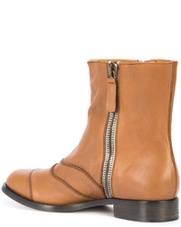 Женские табачные ботинки от Chloé