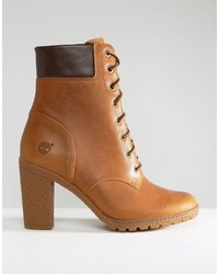 Женские табачные ботинки от Timberland