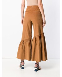 Табачные брюки-клеш от Neul