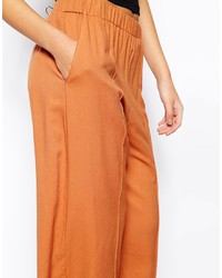 Табачные брюки-кюлоты от Asos