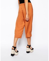 Табачные брюки-кюлоты от Asos