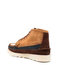 Табачные замшевые ботинки дезерты от Sebago
