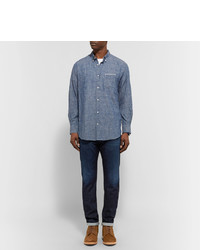 Мужские табачные замшевые ботинки от Grenson