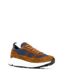 Мужские табачные замшевые кроссовки от Car Shoe