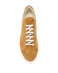 Мужские табачные замшевые низкие кеды от Common Projects