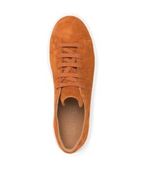 Мужские табачные замшевые низкие кеды от Camper