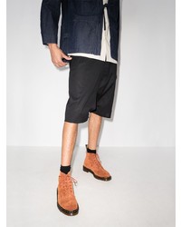 Мужские табачные замшевые повседневные ботинки от Dr. Martens