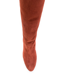 Табачные замшевые полусапоги от Tila March