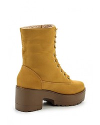 Табачные замшевые полусапоги от Sergio Todzi