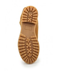 Табачные замшевые полусапоги от Tamaris