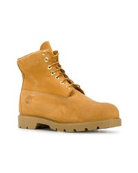 Мужские табачные замшевые рабочие ботинки от Timberland