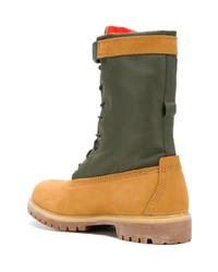 Мужские табачные замшевые рабочие ботинки от Timberland