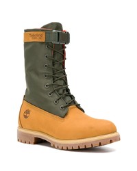 Мужские табачные замшевые рабочие ботинки от Timberland