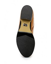 Табачные кожаные ботфорты от Item Black