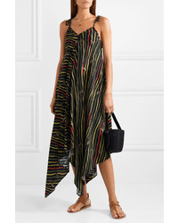 Табачные кожаные вьетнамки от K Jacques St Tropez