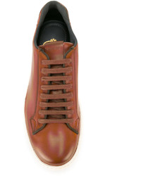 Мужские табачные кожаные кеды от Church's