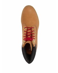 Мужские табачные кожаные рабочие ботинки от Timberland