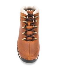 Мужские табачные кожаные рабочие ботинки от Timberland