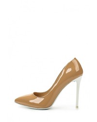 Табачные кожаные туфли от Dino Ricci Select