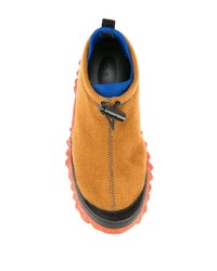 Мужские табачные кроссовки от Marni