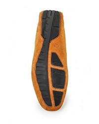 Мужские табачные мокасины от Sparco