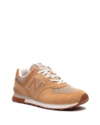 Мужские табачные низкие кеды от New Balance