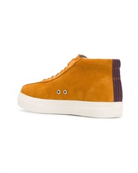 Мужские табачные низкие кеды от Eytys