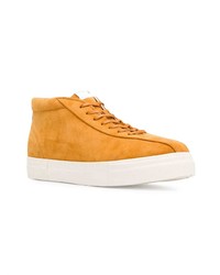 Мужские табачные низкие кеды от Eytys