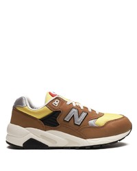 Мужские табачные низкие кеды от New Balance