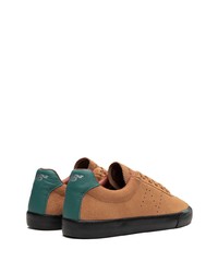 Мужские табачные низкие кеды от New Balance