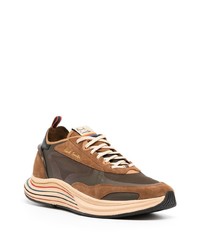 Мужские табачные низкие кеды от Paul Smith