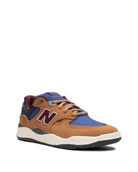 Мужские табачные низкие кеды от New Balance