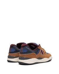 Мужские табачные низкие кеды от New Balance