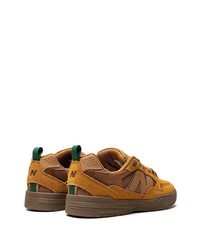 Мужские табачные низкие кеды от New Balance