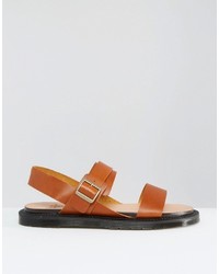 Мужские табачные сандалии от Dr. Martens