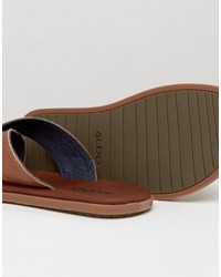 Мужские табачные сандалии от Aldo