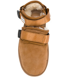 Мужские табачные сандалии от Suicoke