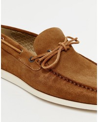 Табачные топсайдеры от Boss Orange