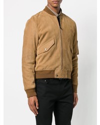 Мужской табачный бомбер от Saint Laurent