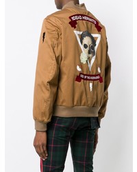 Мужской табачный бомбер от Undercover