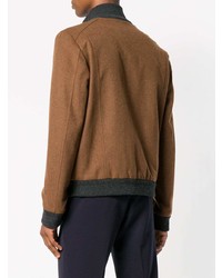 Мужской табачный бомбер от Corneliani