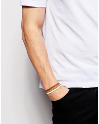 Мужской табачный браслет от Asos