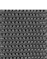 Мужской табачный вязаный галстук от Charvet