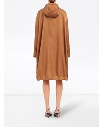 Женский табачный дождевик от Prada