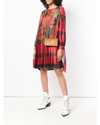 Табачный замшевый клатч от Lancaster