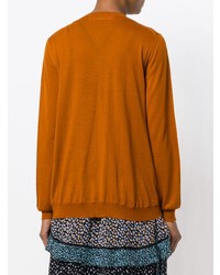 Женский табачный кардиган от Marni