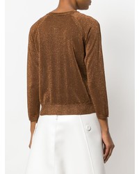 Женский табачный кардиган от Roberto Collina