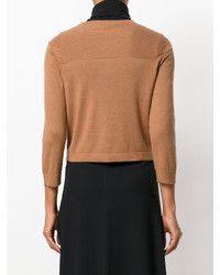 Женский табачный кардиган от Jil Sander Navy